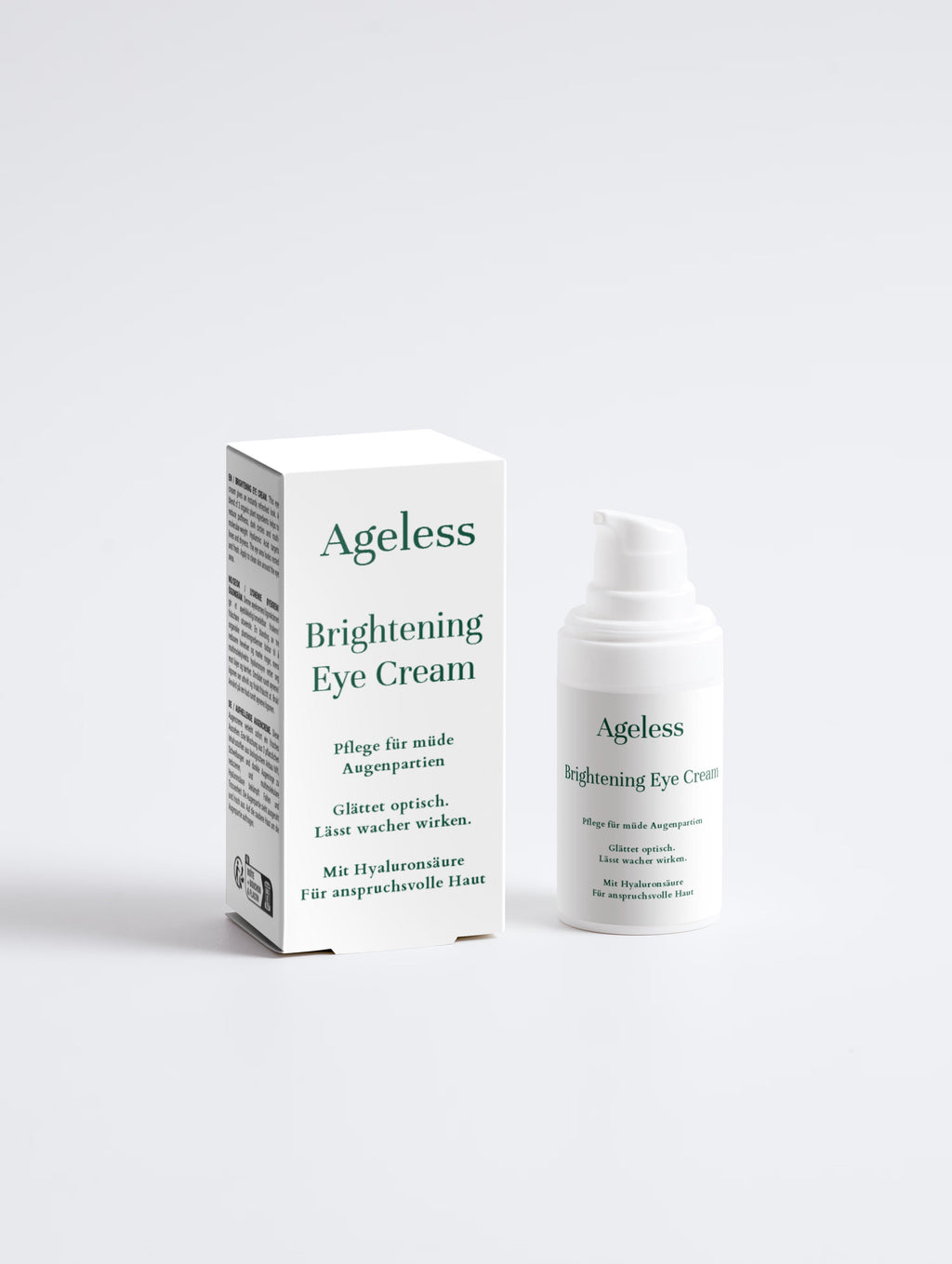 Strahlende Augencreme