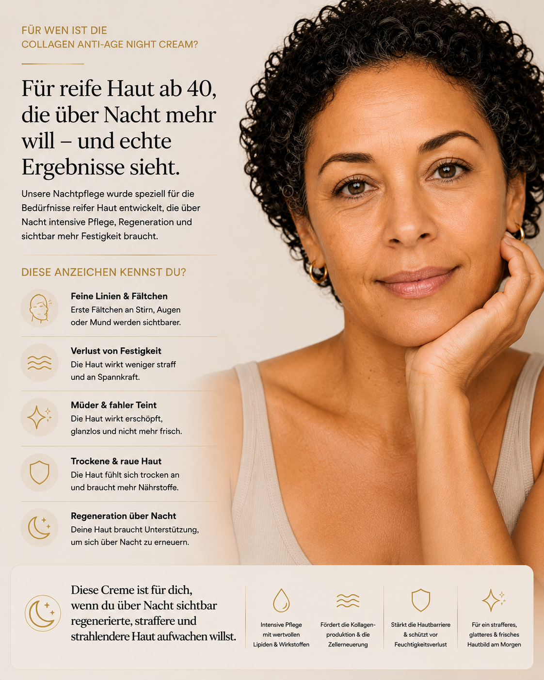 Regenerierende Kollagen Nachtcreme
